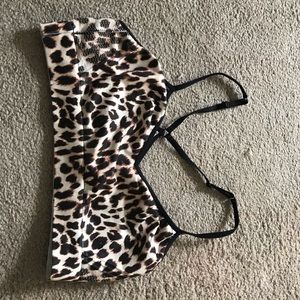 Victoria’s Secret PINK Animal Print Sports Bra